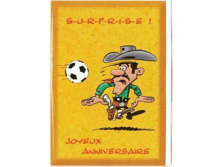 Carte D Anniversaire Joe Le Dalton Lucky Luke Ref 61 Rakuten