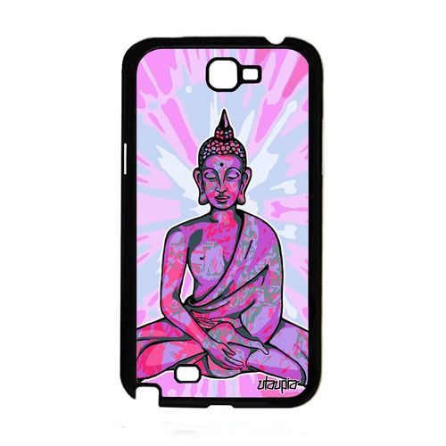 Coque Silicone Samsung Note 2 Bouddha Rose Cadeau D'anniversaire Unique A Samsung Galaxy Note 2