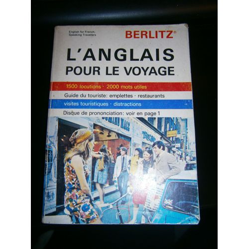 L'anglais Pour Le Voyage 