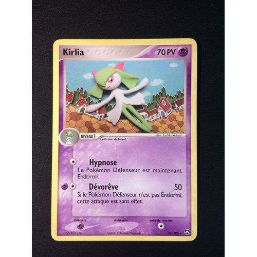 Kirlia 31/108 Set Ex Gardiens Du Pouvoir Fr