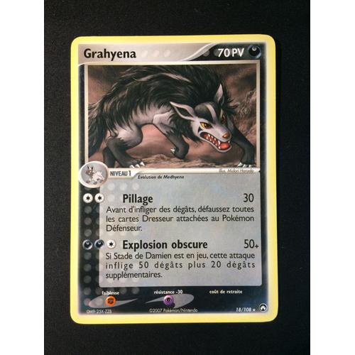 Grahyena 18/108 Set Ex Gardiens Du Pouvoir Fr