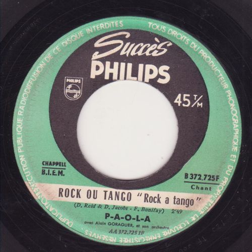 45 Trs Juke Box Rock Ou Tango (Rock A Tango) / Mille Et Un Ennuis