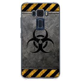 Coque Souple Pour Asus Zenfone 3 Ze520kl Avec Impression Motifs Radioactif