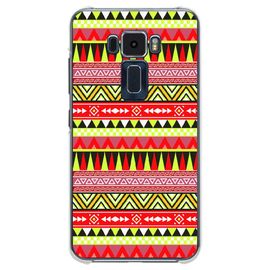 Coque Souple Pour Asus Zenfone 3 Ze520kl Avec Impression Motifs Aztèque Jaune E