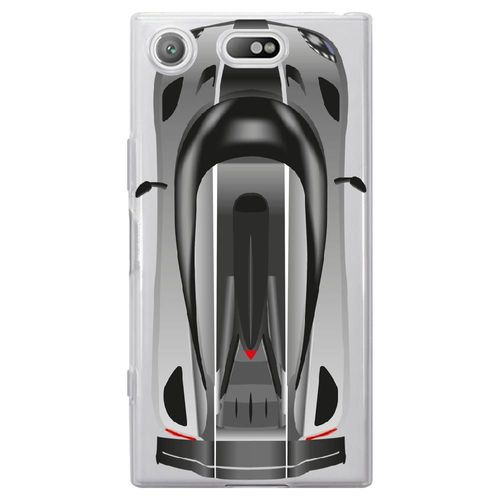 Coque Souple Pour Sony Xperia Xz1 Compact Avec Impression Motifs Voiture De Cour