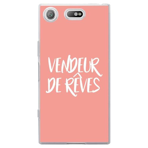 Coque Souple Pour Sony Xperia Xz1 Compact Avec Impression Motifs Vendeur De Rêv