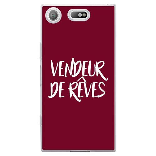 Coque Souple Pour Sony Xperia Xz1 Compact Avec Impression Motifs Vendeur De Rêv