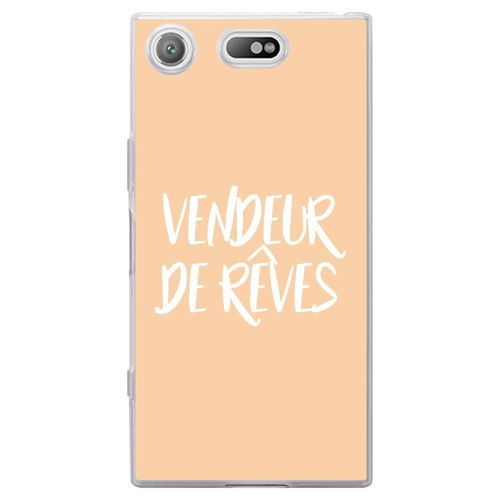 Coque Souple Pour Sony Xperia Xz1 Compact Avec Impression Motifs Vendeur De Rêv