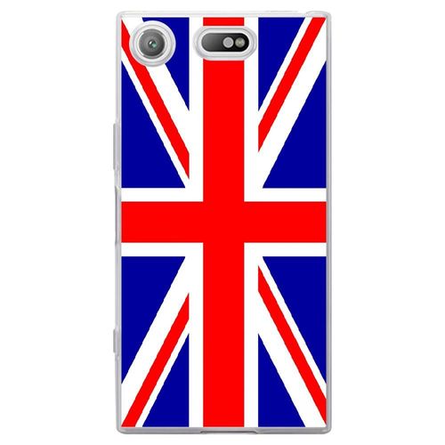 Coque Souple Pour Sony Xperia Xz1 Compact Avec Impression Motifs Union Jack