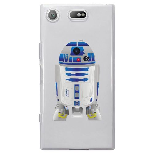 Coque Souple Pour Sony Xperia Xz1 Compact Avec Impression Motifs Robot