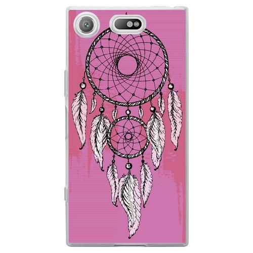 Coque Souple Pour Sony Xperia Xz1 Compact Avec Impression Motifs Attrape Rêve S