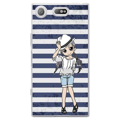 Coque Souple Pour Sony Xperia Xz1 Compact Avec Impression Motifs Manga Fille Mar