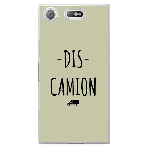 Coque Souple Pour Sony Xperia Xz1 Compact Avec Impression Motifs Dis Camion Vert