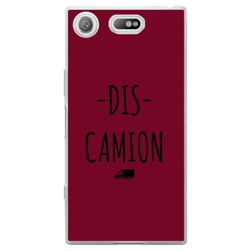 Coque Souple Pour Sony Xperia Xz1 Compact Avec Impression Motifs Dis Camion Bord