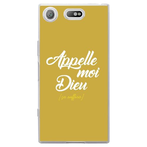 Coque Souple Pour Sony Xperia Xz1 Compact Avec Impression Motifs Appelle Moi Die