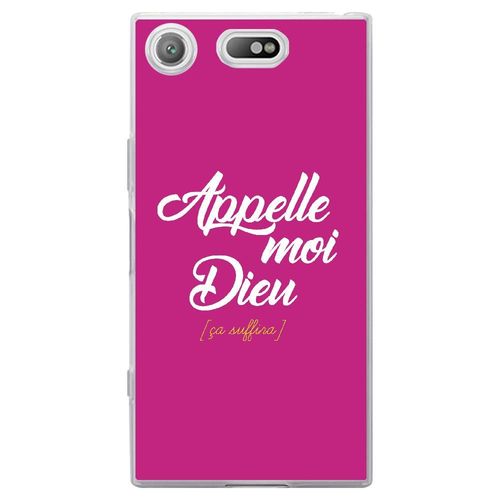 Coque Souple Pour Sony Xperia Xz1 Compact Avec Impression Motifs Appelle Moi Die