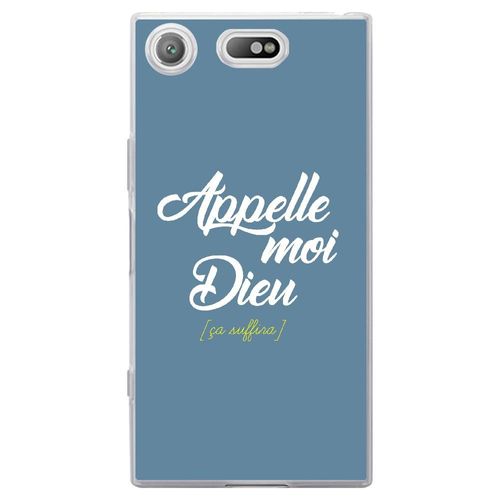 Coque Souple Pour Sony Xperia Xz1 Compact Avec Impression Motifs Appelle Moi Die