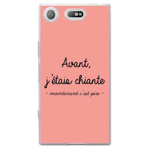 Coque Souple Pour Sony Xperia Xz1 Compact Avec Impression Motifs Avant, J'étais