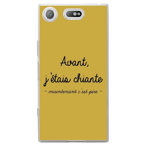 Coque Souple Pour Sony Xperia Xz1 Compact Avec Impression Motifs Avant, J'étais