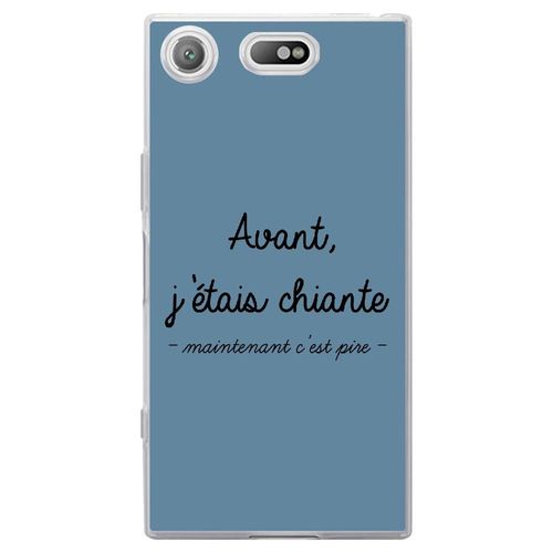 Coque Souple Pour Sony Xperia Xz1 Compact Avec Impression Motifs Avant, J'étais