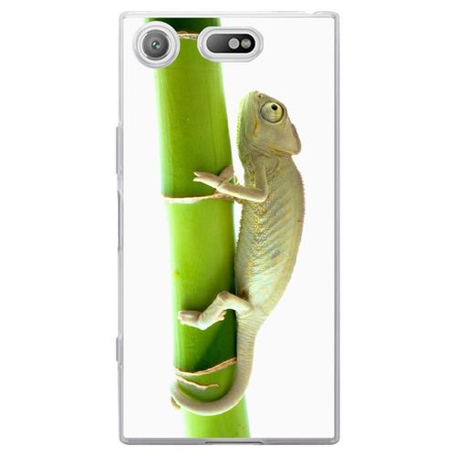 Coque Souple Pour Sony Xperia Xz1 Compact Avec Impression Motifs Caméleon Sur U