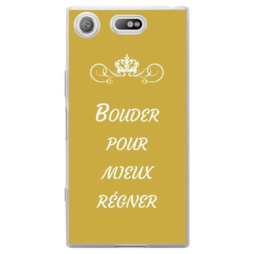 Coque Souple Pour Sony Xperia Xz1 Compact Avec Impression Motifs Bouder Pour Mie