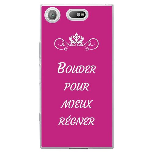 Coque Souple Pour Sony Xperia Xz1 Compact Avec Impression Motifs Bouder Pour Mie