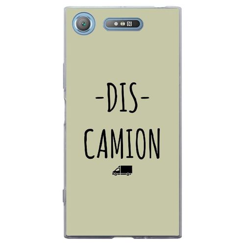 Coque Souple Pour Sony Xperia Xz1 Avec Impression Motifs Dis Camion Vert