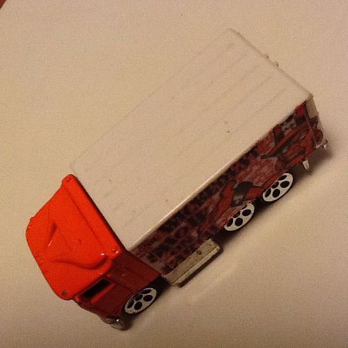 Jot Wheels Camion Orange Et Blanc