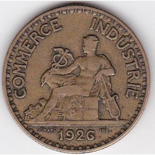 2 Francs Chambre De Commerce 1926