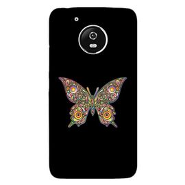 Coque Rigide Pour Motorola Moto G5 Avec Impression Motifs Papillon Psychédéliq