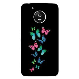 Coque Rigide Pour Motorola Moto G5 Avec Impression Motifs Papillons Colorés