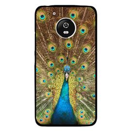Coque Rigide Pour Motorola Moto G5 Avec Impression Motifs Paon Qui Fait La Roue