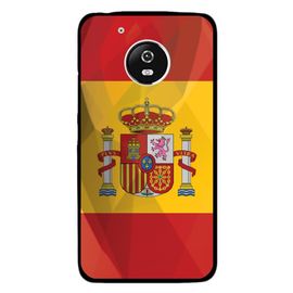 Coque Rigide Pour Motorola Moto G5 Avec Impression Motifs Drapeau De L'espagne