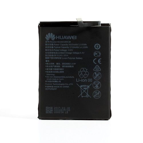 Hb386589cw Batterie Origine Huawei P10-Plus