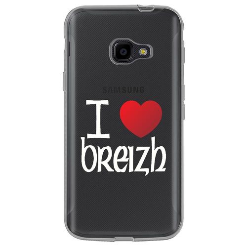 Coque Souple Pour Samsung Galaxy Xcover 4 Avec Impression Motifs Coeur Rouge I L