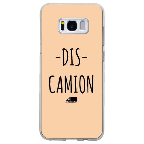 Coque Souple Pour Samsung Galaxy S8 Avec Impression Motifs Dis Camion Beige