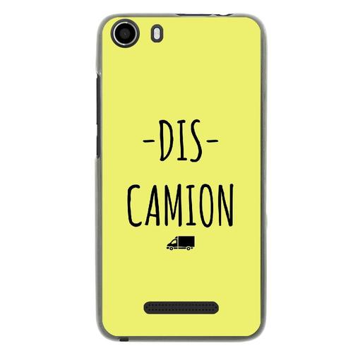 Coque Souple Pour Wiko Lenny 2 Avec Impression Motifs Dis Camion Jaune