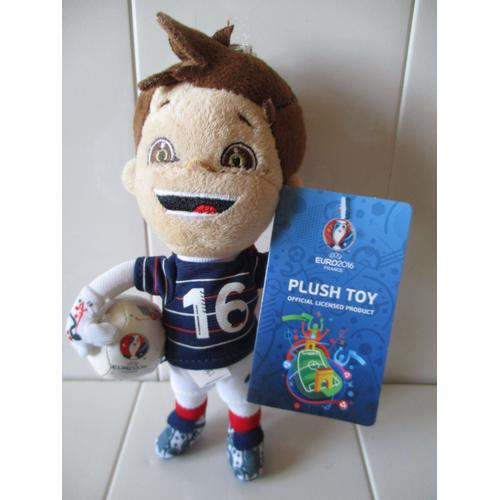 Peluche Football Super Victor, Mascotte Euro 2016