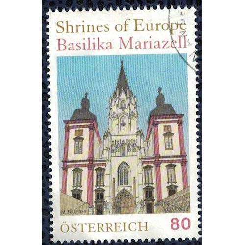 Autriche 2016 Oblitéré Rond Used Sanctuaires D'europe Basilique De Mariazell Su