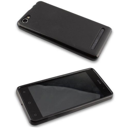 Coque Case Archos 45b Neon  " Le Pearls " Noir Silicone Souple (Tpu)