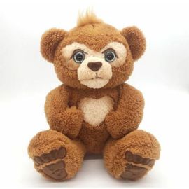 Peluche Interactive Cubby, L'ours Curieux Coloré, Goodnice