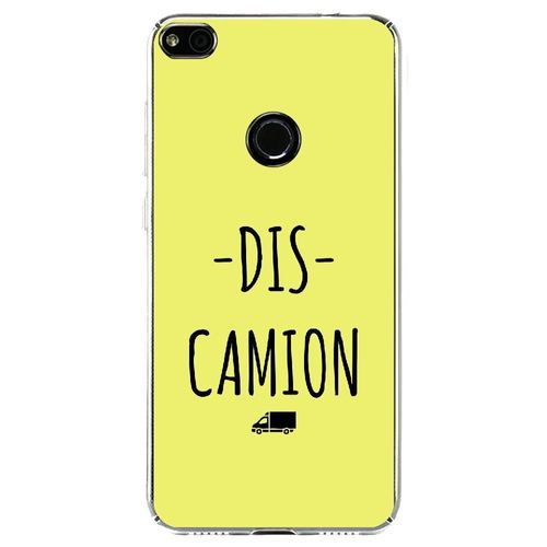 Coque Souple Pour Huawei P8 Lite 2017 Avec Impression Motifs Dis Camion Jaune