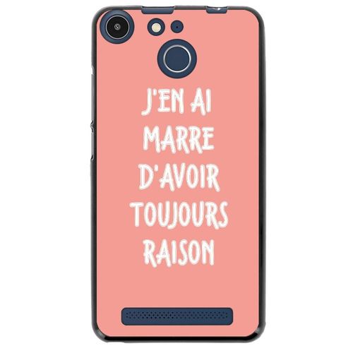 Coque Souple Pour Archos 50f Helium Avec Impression Motifs Marre D'avoir Raison