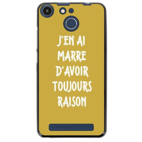 Coque Souple Pour Archos 50f Helium Avec Impression Motifs Marre D'avoir Raison