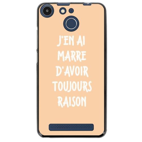 Coque Souple Pour Archos 50f Helium Avec Impression Motifs Marre D'avoir Raison