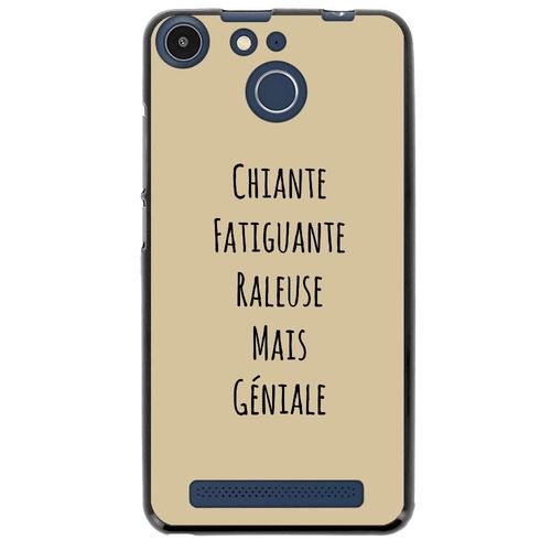 Coque Souple Pour Archos 50f Helium Avec Impression Motifs Chiante Mais Géniale