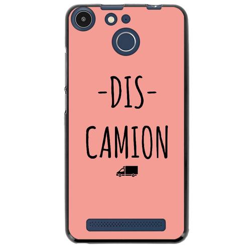 Coque Souple Pour Archos 50f Helium Avec Impression Motifs Dis Camion Rose