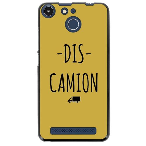 Coque Souple Pour Archos 50f Helium Avec Impression Motifs Dis Camion Or