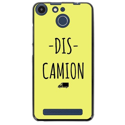 Coque Souple Pour Archos 50f Helium Avec Impression Motifs Dis Camion Jaune